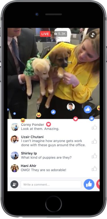 Using Facebook Live