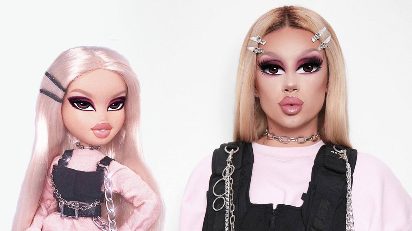 Photos of makeup artists who transform into Bratz dolls - Insider