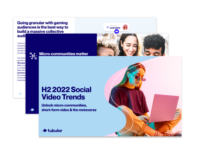 H2 2022 Social Video Trends